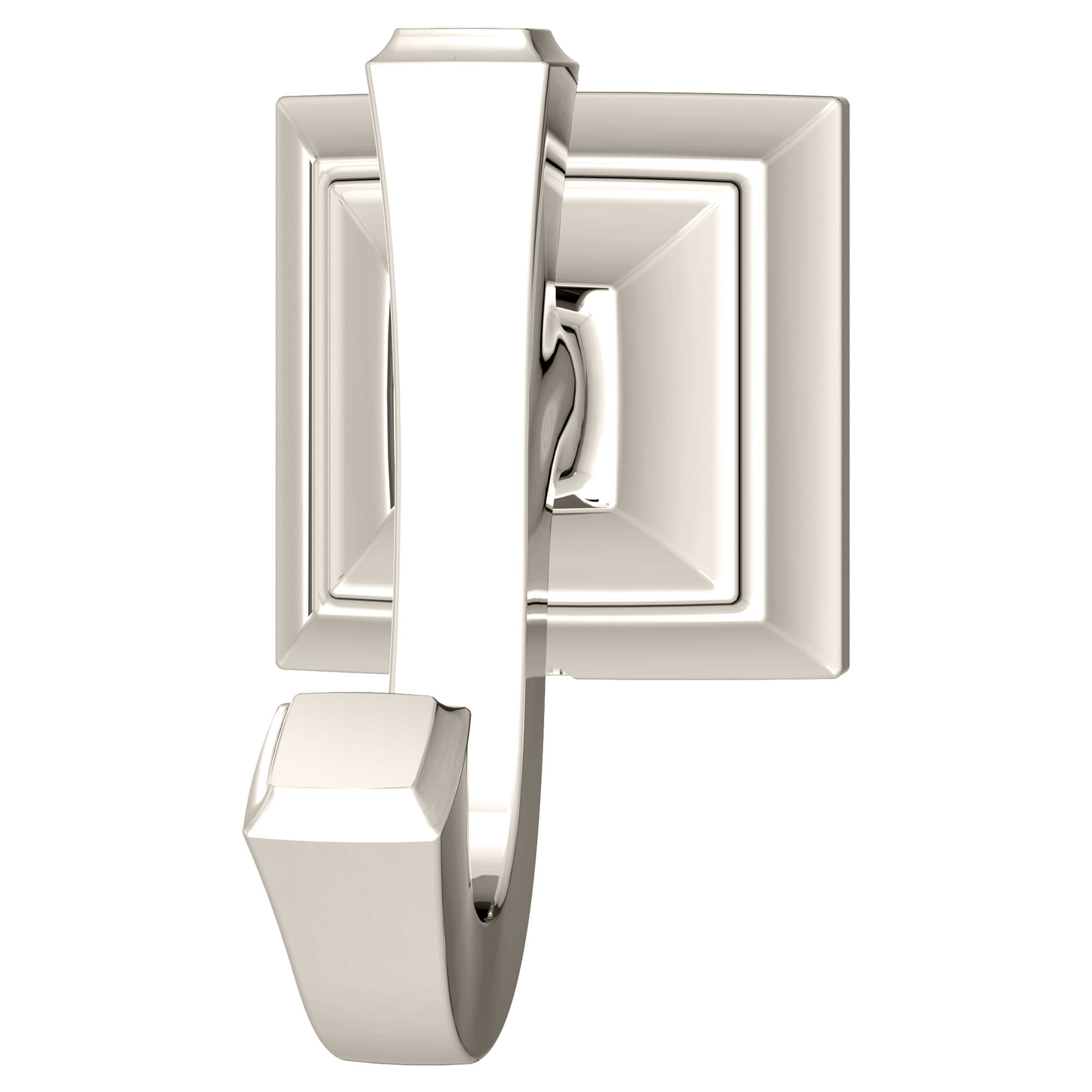 Town Square S Double Robe Hook POLISHED  NICKEL